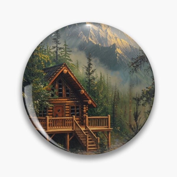 Item preview, Outdoorsy Cabin - Golden Mountain Retreat designed and sold by scicilysimonee.