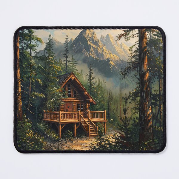 Item preview, Outdoorsy Cabin - Golden Mountain Retreat designed and sold by scicilysimonee.