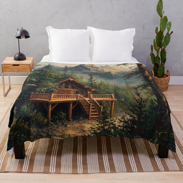 Item preview, Outdoorsy Cabin - Golden Mountain Retreat designed and sold by scicilysimonee.