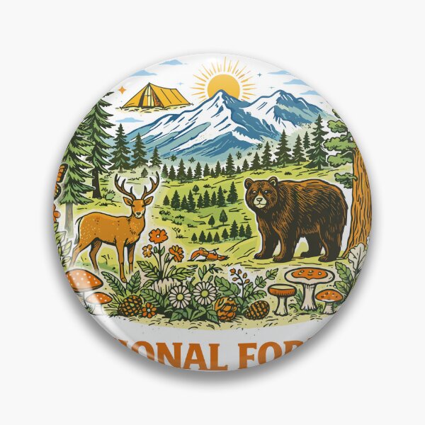 Item preview, National Forests Discover The Wonder Poster designed and sold by Matinez Pink.