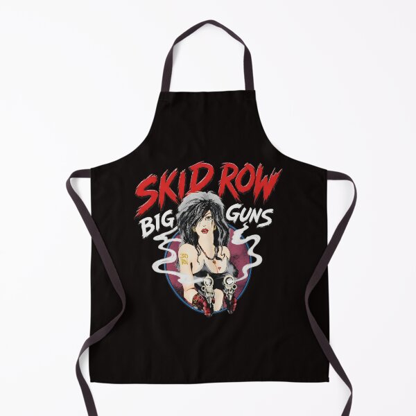 Item preview, Skid Row Big Guns Retro Rock Band Art designed and sold by Pocket-Pixel.