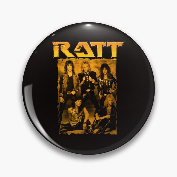 Item preview, RATT, banda de rock de los 80 designed and sold by Pocket-Pixel.
