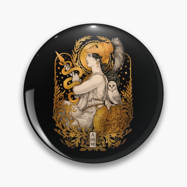Item preview, Classic Golden Warrior Goddess Line Art designed and sold by DannyJHonak.