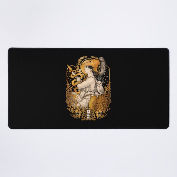 Item preview, Classic Golden Warrior Goddess Line Art designed and sold by DannyJHonak.