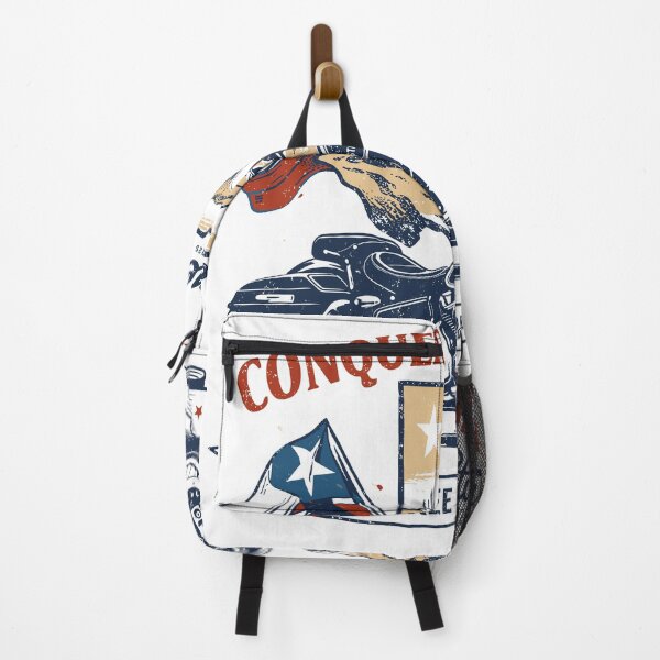 Item preview, Conquer The Road Texas Lone Star Motorcycle Poster designed and sold by Matinez Pink.