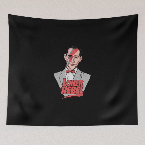 Item preview, Loner Rebel Retro Pop Culture Character Sketch designed and sold by GarlandAuclair.