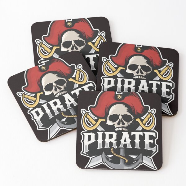 Item preview, Pirate Skull with Swords and Anchor  designed and sold by EL-FASSY.