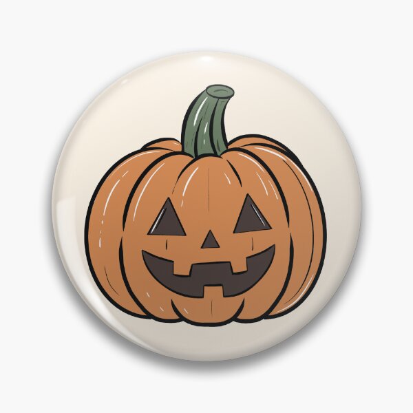 Item preview, Happy Jack-O'-Lantern – Cute Halloween Pumpkin designed and sold by sososweett.