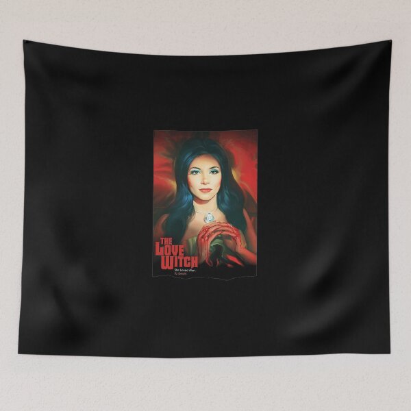 Item preview, Retro Vintage Thriller Witch Crimson Portrait designed and sold by DannyJHonak.