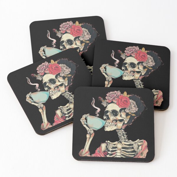 Item preview, Skull Skeleton Coffe designed and sold by gabrieltiveron.