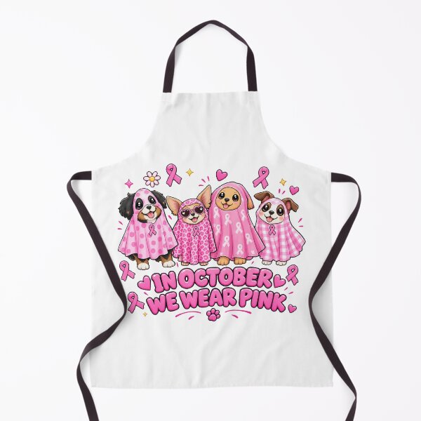 Item preview, Pink October Halloween Dogs Breast Cancer Awareness designed and sold by QuiteOrbit.
