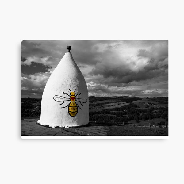 White Nancy Manchester Bombing Memorial Canvas Print