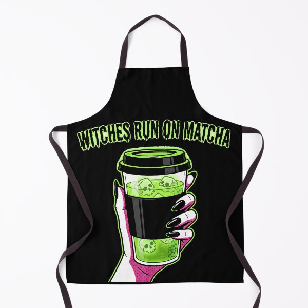 Item preview, Iced Matcha Potion Witches Run On Matcha Cafe Halloween designed and sold by WorldShop17.