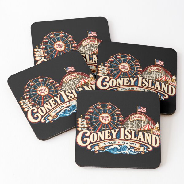 Item preview, Coney Island Vintage Amusement Park designed and sold by SimsimahLaughs.