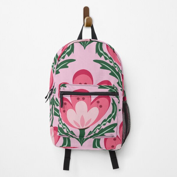 Artikelvorschau, Nahtloses Retro-Rosa-Blumenherz-Muster-Vektorhintergrund entworfen und verkauft von PowerAntShop.