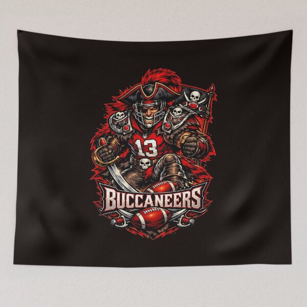 Item preview, Football Pirate Warrior Art designed and sold by PIVASA.