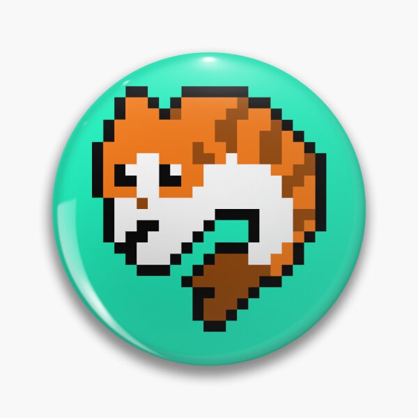 Item preview, Orange Cat Shrimp Mini Pixel Art designed and sold by bleachonthbeach.