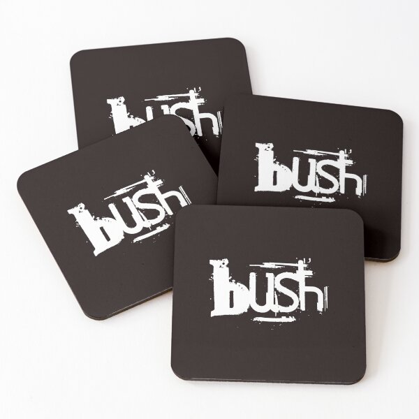 Item preview, Bush Distressed Wordmark Alternative Rock Music designed and sold by HEEIKA-ART.