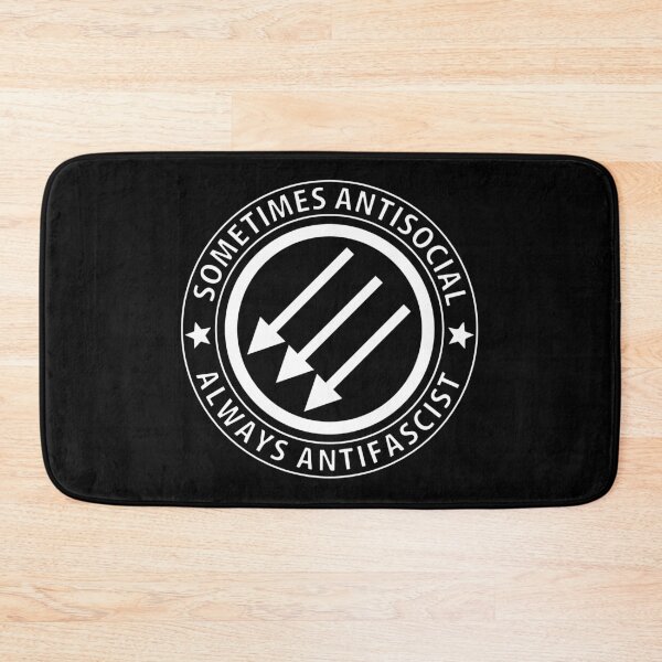 Item preview, Sometimes Antisocial Always Antifascist designed and sold by remerasmachete.