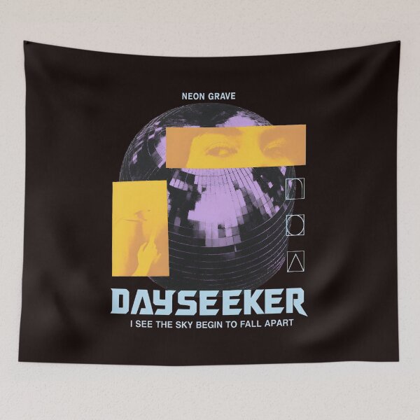 Item preview, Neon Grave Dayseeker Sky Falling Apart Disco Ball designed and sold by HEEIKA-ART.