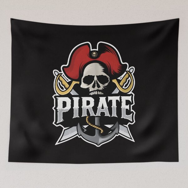 Item preview, Skull Pirate Cutlass Anchor designed and sold by Pincel-Rebelde.