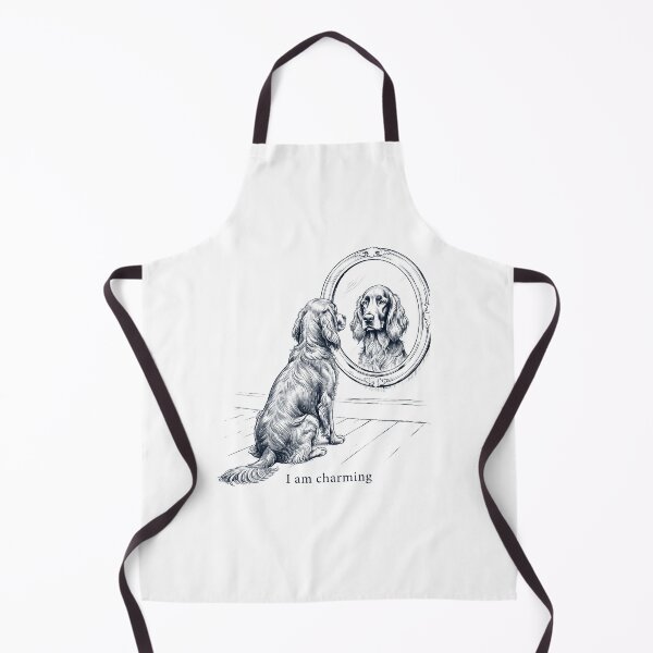 Item preview, Irish Setter I Am Charming Mirror Meme Dog Lover designed and sold by dian-rody-crest.