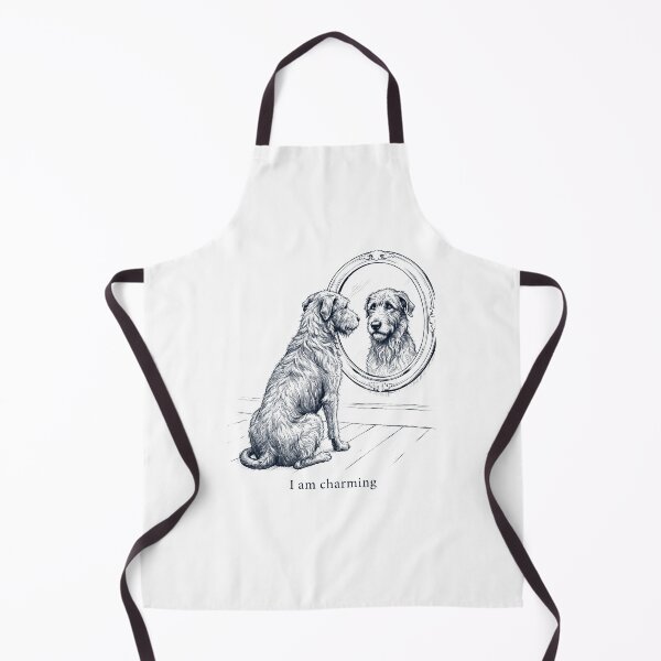 Item preview, Irish Wolfhound I Am Charming Mirror Meme Dog Lover designed and sold by dian-rody-crest.
