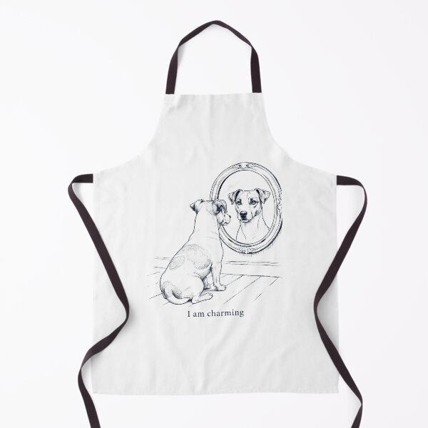 Item preview, Jack Russell Terrier I Am Charming Mirror Meme Dog Lover designed and sold by dian-rody-crest.