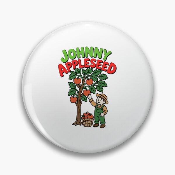 Item preview, Johnny Appleseed Apple Orchard Retro September Celebration designed and sold by ostenlee.