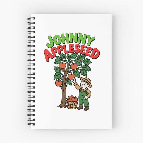 Item preview, Johnny Appleseed Apple Orchard Retro September Celebration designed and sold by ostenlee.
