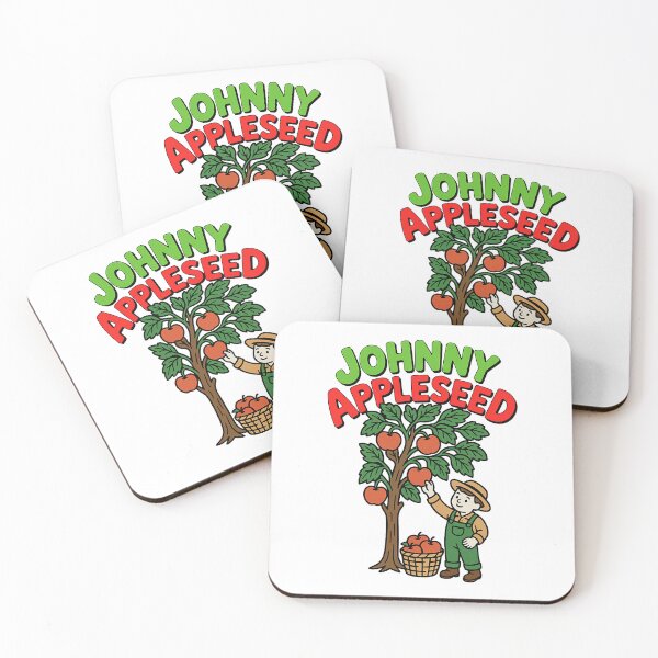 Item preview, Johnny Appleseed Apple Orchard Retro September Celebration designed and sold by ostenlee.