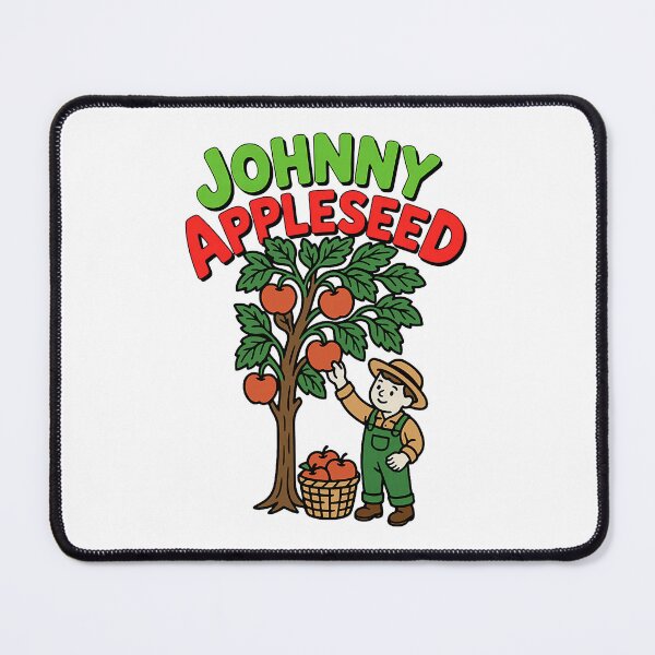 Item preview, Johnny Appleseed Apple Orchard Retro September Celebration designed and sold by ostenlee.