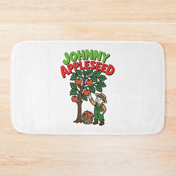 Item preview, Johnny Appleseed Apple Orchard Retro September Celebration designed and sold by ostenlee.