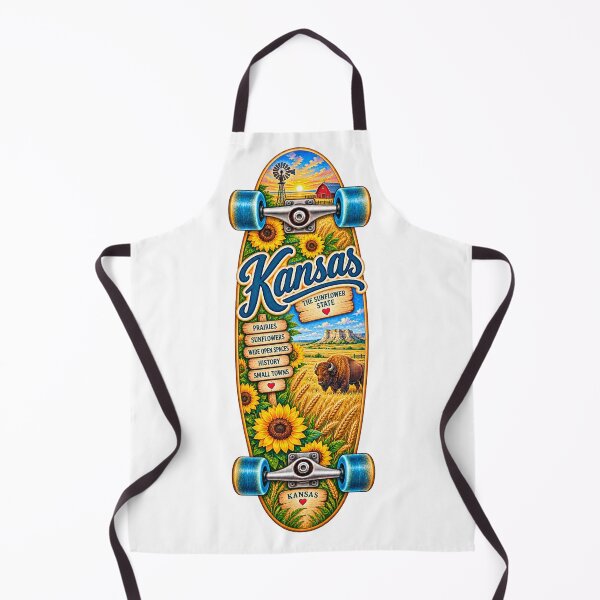 Item preview, Kansas Gen X Skateboard designed and sold by Whimspired By Paxx.