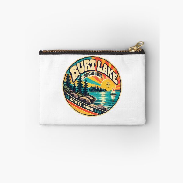Item preview, Burt Lake Michigan State Park Est. 1920 | Michigan Travel Lake Outdoors Visitor designed and sold by SkeletonsDanger.