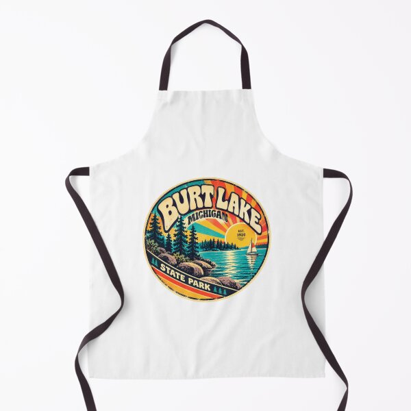 Item preview, Burt Lake Michigan State Park Est. 1920 | Michigan Travel Lake Outdoors Visitor designed and sold by SkeletonsDanger.