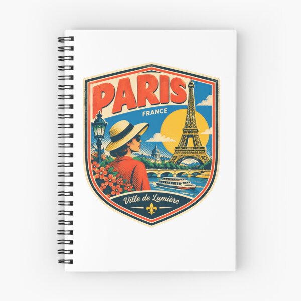 Item preview, Paris France Ville De Lumière European Capital City Traveler Souvenir designed and sold by SkeletonsDanger.
