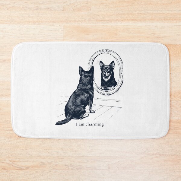 Item preview, Lancashire Heeler I Am Charming Mirror Meme Dog Lover designed and sold by dian-rody-crest.