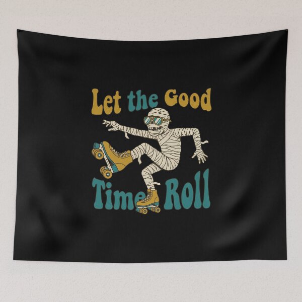 Item preview, Retro 70s Roller Skating Mummy Groovy Let The Good Times Roll designed and sold by WorldShop17.