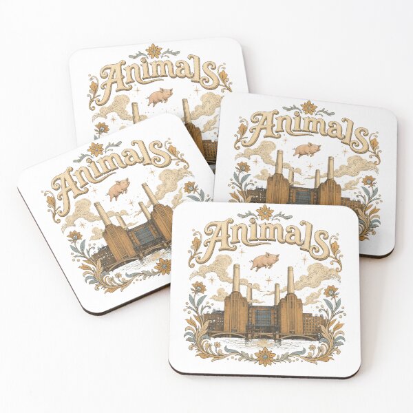 Item preview, Vintage Folkline Animals of Floyd designed and sold by Nacho Average Designs.