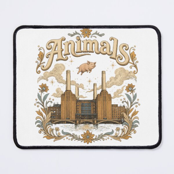 Item preview, Vintage Folkline Animals of Floyd designed and sold by Nacho Average Designs.
