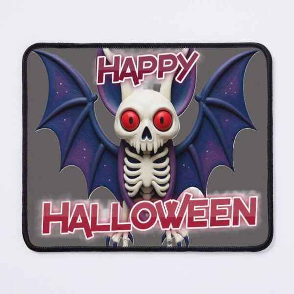 Item preview, happy halloween bat colorful typographic design designed and sold by SmashingDeals.