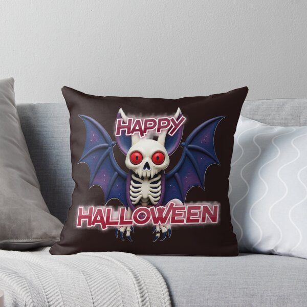 Item preview, happy halloween bat colorful typographic design designed and sold by SmashingDeals.