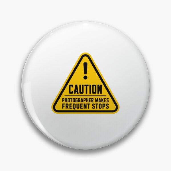 Item preview, Caution Photographer Makes Frequent Stops Photography Professional Camera User designed and sold by JonesFlora2025.