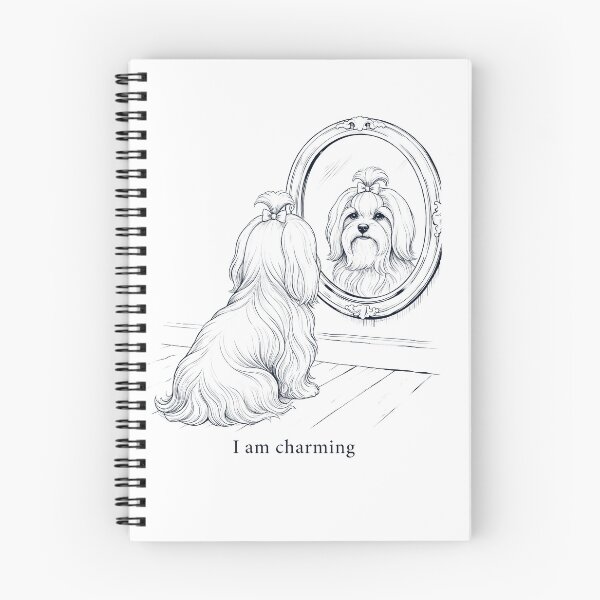 Item preview, Maltese I Am Charming Mirror Meme Dog Lover designed and sold by dian-rody-crest.