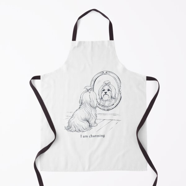 Item preview, Maltese I Am Charming Mirror Meme Dog Lover designed and sold by dian-rody-crest.