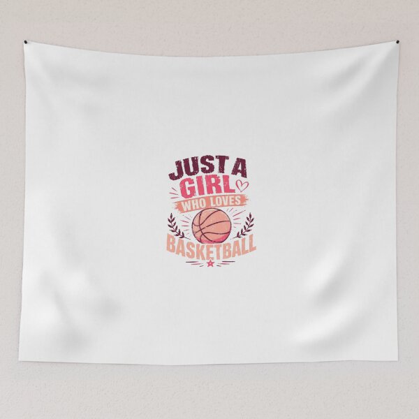 Item preview, Just A Girl Who Loves Basketball Female Player Sport Fan designed and sold by JonesFlora2025.