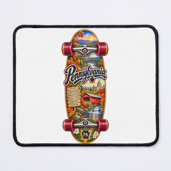 Item preview, Pennsylvania Gen X Skateboard designed and sold by Whimspired By Paxx.