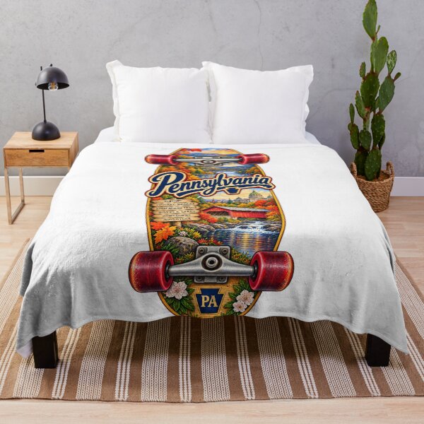Item preview, Pennsylvania Gen X Skateboard designed and sold by Whimspired By Paxx.