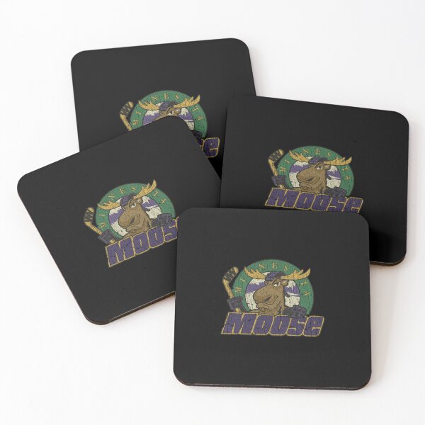 Item preview, Vintage Ice Hockey Moose Mascot Distressed Sports Crest designed and sold by uoncdru.